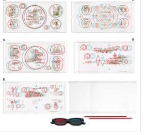 Variable Tranaglyph600 Series - Eye Chart Kit 5.5 to 10.5 Inch - BC600K