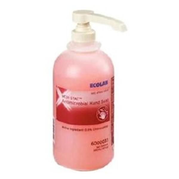 Ecolabs/Huntington Med. Handwash Antimicrobial Liquid Medi-Stat 18 Oz Ea, 12 Ea/Ca - 6000033