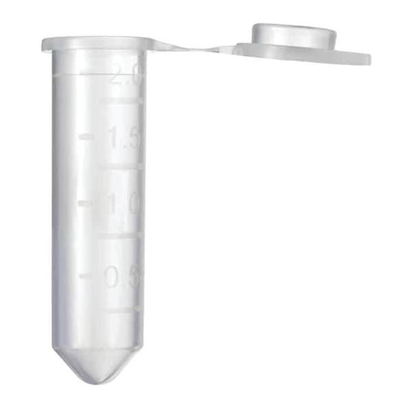 Fisher Scientific Co. Fisherbrand Premium Microcentrifuge Tube Pp 2Ml 11X40.6 Cncl/Btm Atoclv 500/Pk - 5408138