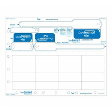 Duraprotect - Identification Wristband Write On Band Peel and Stick No Legend - 9650-11-PDR