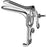 Sklar Instruments Speculum Vaginal Graves 4-3/4X1-1/2" Extra Large Stainless Steel Ea - 90-3802