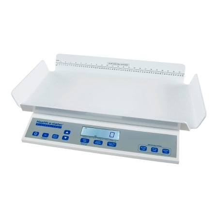Health O Meter - Pediatric Scale Digital Display 10 kg Capacity White Battery Operated - 2210KG4-AM-BT