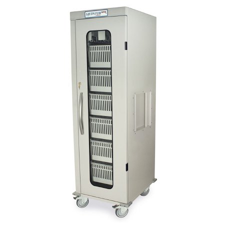 Harloff - Medical Storage Cabinet Floor Standing Powder Coated Steel Key Lock - MSPM81-00GK