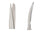 Miltex-Integra Scissors Operating Vantage 6-1/2" Sharp/Blunt Curved Standard Stainless Steel Ea - V95-48