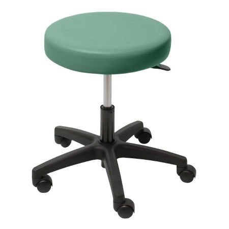 Ultra Comfort Series - Stool Backless Pneumatic, Air Spring 5 Casters Mint Green - 6749