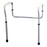 Nova - Toilet Safety Rail White / Silver Aluminum - Nova Ortho-Med - 8200