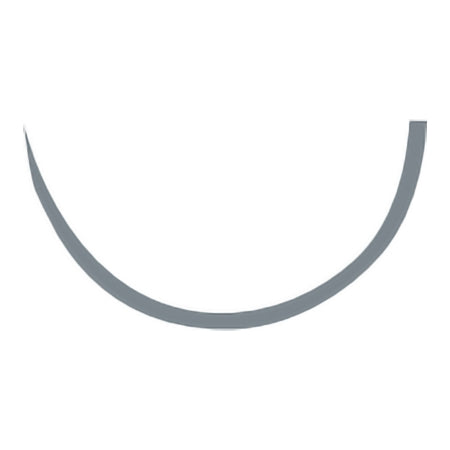Monoderm - Suture with Needle Absorbable Uncoated Undyed Suture Monofilament Size 2 - 0 27 Inch Suture 1-Needle 26 mm Length 1/2 Circle Taper Point Needle - Y417D