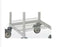 Intermetro Industries - Caster with Brake and Bumper For Metro Stainless Steel Mobile Worktables - 5PCBM