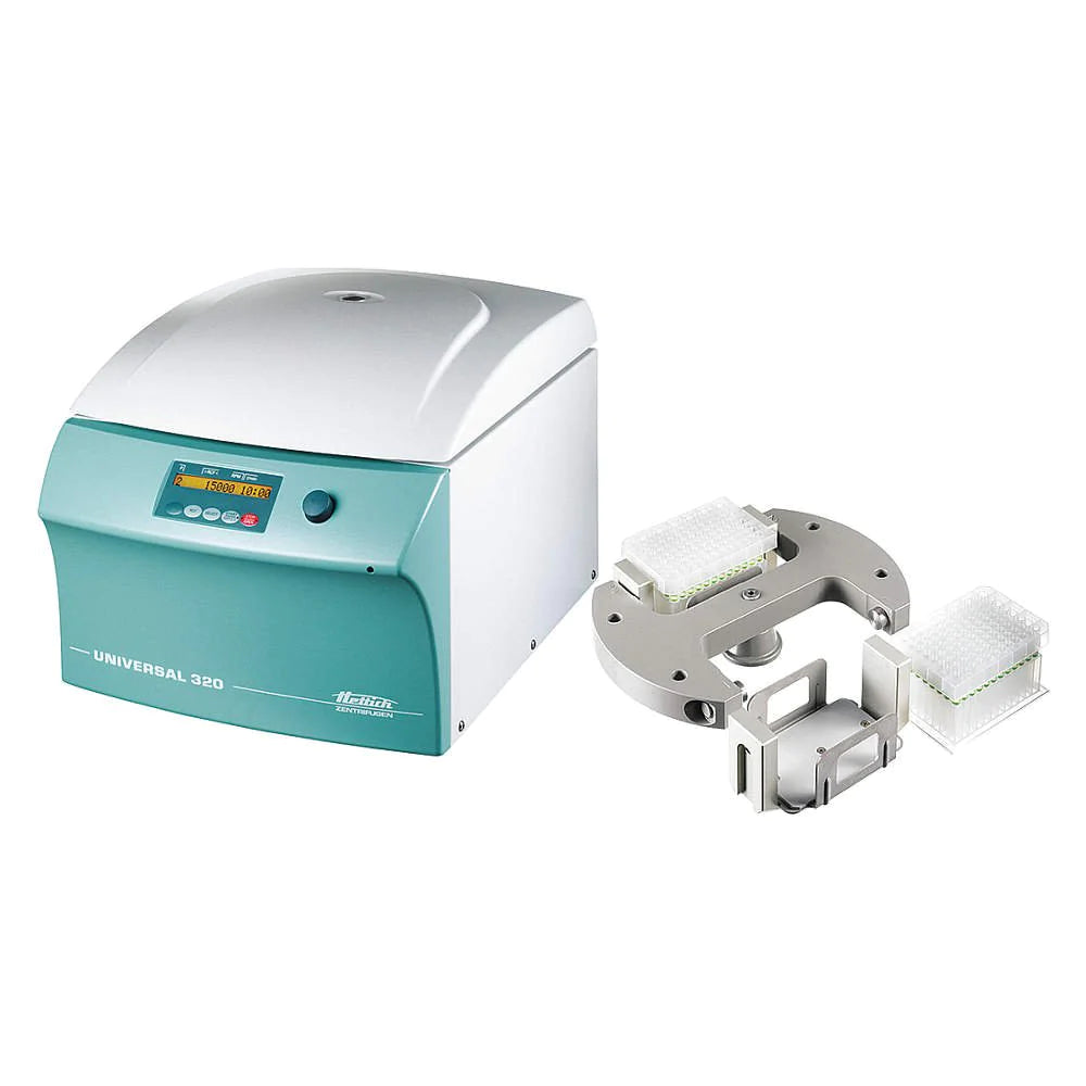 Hettich Instruments - Benchtop Centrifuge Package 8 / 16 / 40 Place Horizontal Rotor ≤ 4,000 RPM, ≤ 2,218 RCF - 320PLATE