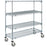 Super Adjustable Super Erecta - Mobile Shelving Unit 4 Tier Adjustable 24 X 60 Inch - A566EC