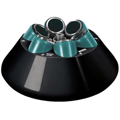 Hettich Instruments - Angle Rotor 7 to 50 mL, 6-Place, 35° Angle, 6000 rpm, 4,025 RCF For Mikro 220 R Microlitre Centrifuge - 1016