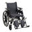 drive Viper Plus GT - Wheelchair Dual Axle Universal Arm Swing-Away Footrest Deep Green Upholstery 20 Inch Seat Width Adult 300 lbs. Weight Capacity - PLA420FBUARAD-SF