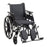 drive Viper Plus GT - Wheelchair Dual Axle Universal Arm Swing-Away Footrest Deep Green Upholstery 20 Inch Seat Width Adult 300 lbs. Weight Capacity - Drive Medical - PLA420FBUARAD-SF