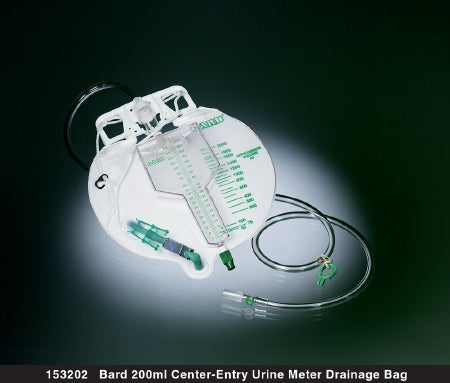 Bard Bard Urinary Drain Bag Anti-Reflux Valve 2000 mL Vinyl - 153504