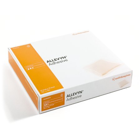 Allevyn Adhesive - Foam Dressing 7 X 7 Inch Square Adhesive without Border Sterile - 66000045