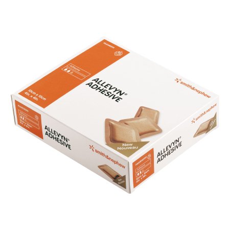 Allevyn Adhesive - Foam Dressing 4 X 4 Inch Square Adhesive without Border Sterile - Smith & Nephew - 66000599