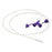 Vesco Medical - Nasogastric Feeding Tube with ENFit Connector 10 Fr. 55 Inch Tube Polyurethane Sterile - VED-24010SW