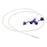 Vesco Medical - Nasogastric Feeding Tube with ENFit Connector 10 Fr. 55 Inch Tube Polyurethane Sterile - VED-24010SW