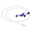 Vesco Medical - Nasogastric Feeding Tube with ENFit Connector 6 Fr. 36 Inch Tube Polyurethane Sterile - VED-29106SW