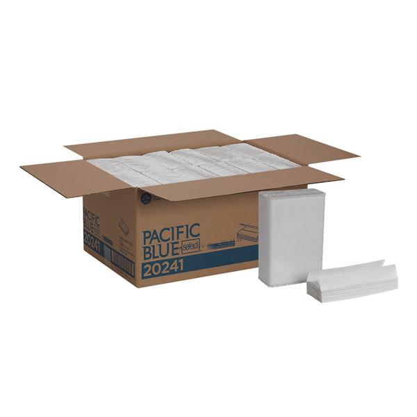Georgia Pacific Towel Pacific Blue Select C-Fold White 10.1 In X 13.2 In 2400/Ca - 20241