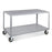 Uline - Mobile Welded Steel Table Steel 60 X 30 Inch Gray - H-4996