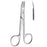 Sklar Instruments Scissors Crown & Collar 4" Sharp/Sharp Serrated Curved Stainless Steel Ea - 24-2341