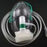 MedSource - Oxygen Mask Elongated Style Pediatric Medium Adjustable Head Strap - MS-25058