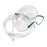 MedSource - NonRebreather Oxygen Mask Elongated Style Adult Medium Adjustable Head Strap / Nose Clip - MS-26041