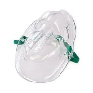 MedSource - Aerosol Mask Elongated Style Pediatric One Size Fits Most Adjustable Head Strap / Nose Clip - MS-25083