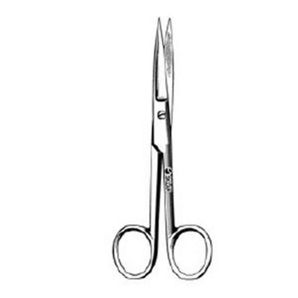 Sklar Instruments Scissors Operating 6" Sharp/Sharp Smooth Straight Stainless Steel Ea - 13-1060