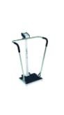 Detecto - Digital Bariatric Scale with Handrail LCD Display 600 lbs. / 272 kg Capacity White AC Adapter / Battery Operated - Detecto Scale - 6855MHR
