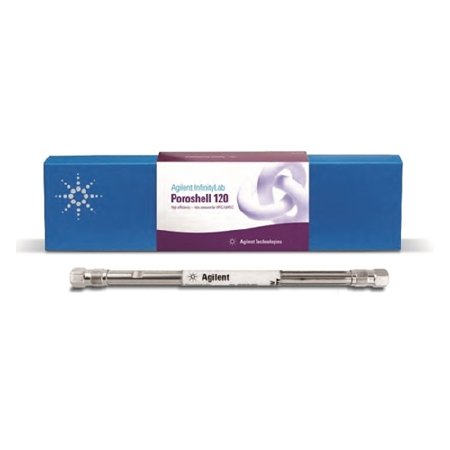 Poroshell 120 - HPLC Column 2.1 X 100 mm, 2.7 µm, Narrow Bore, 10% Carbon Load - Quasar Instruments - 5512-695775-902