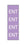 Key Surgical - Pre-Printed Label Multipurpose Label Purple ENT White Pattern 1/4 Inch - T-604-15
