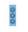 Key Surgical - Pre-Printed Label Multipurpose Label Blue / Black Plastic Happy Face Pattern 1/4 Inch - T-706-1409