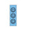 Key Surgical - Pre-Printed Label Multipurpose Label Blue / Black Plastic Happy Face Pattern 1/4 Inch - T-706-1409
