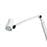 Waldmann - Double Arm Exam Light Clamp-on LED 13 Watt White - Waldmann Lighting - D16046100