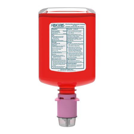 Hibiclens - Antibacterial Soap Liquid 1,200 mL Dispenser Refill Bottle Scented - 45810