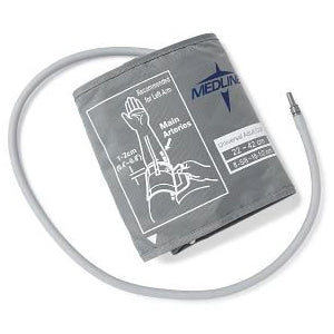 Medline - Blood Pressure Cuff Adult / Child Arm Small 22 to 42 cm Nylon - MDS9974
