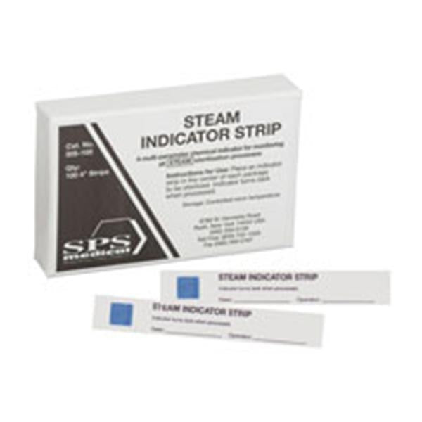 SPS Medical Indicator Strip Steam 4 In Latex Free 100/Bx - SIS-100