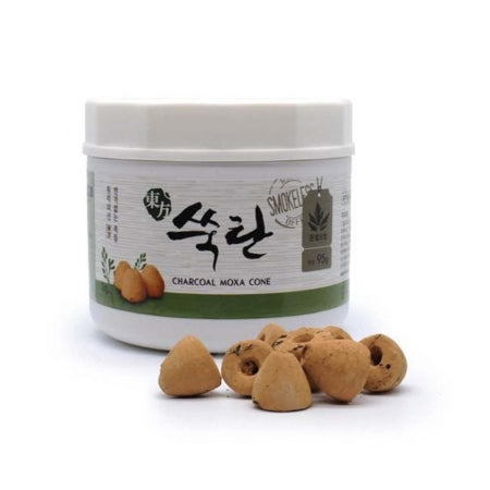 DBC Charcoal Smokeless Moxa Cones - Moxa Therapy Agent 50 Cones - MOXA.CONES