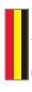 Key Surgical - Pre-Printed Label Multipurpose Label Black / Red / Yellow Plastic Patterned 1/4 X 1 Inch - T-330-040509