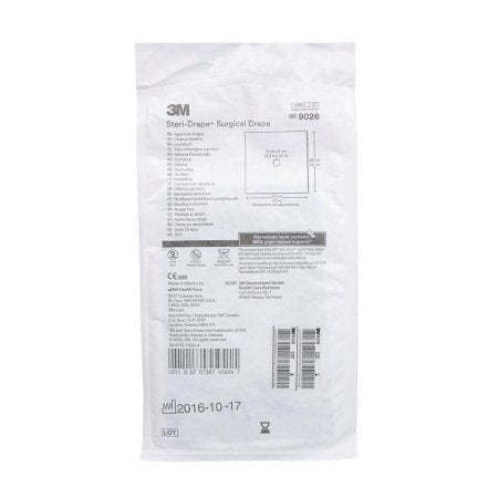 Steri-Drape - Surgical Drape Aperture Drape 21 X 21 Inch Sterile - 3M - 9026