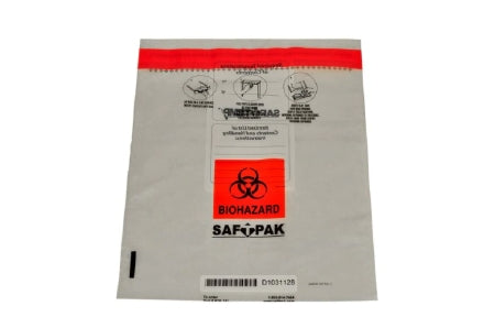 Saf-T-Pak - Inner Leak Proof Bag 13 X 17 Inch, Biohazard Symbol - Fisher Scientific - NC0686268