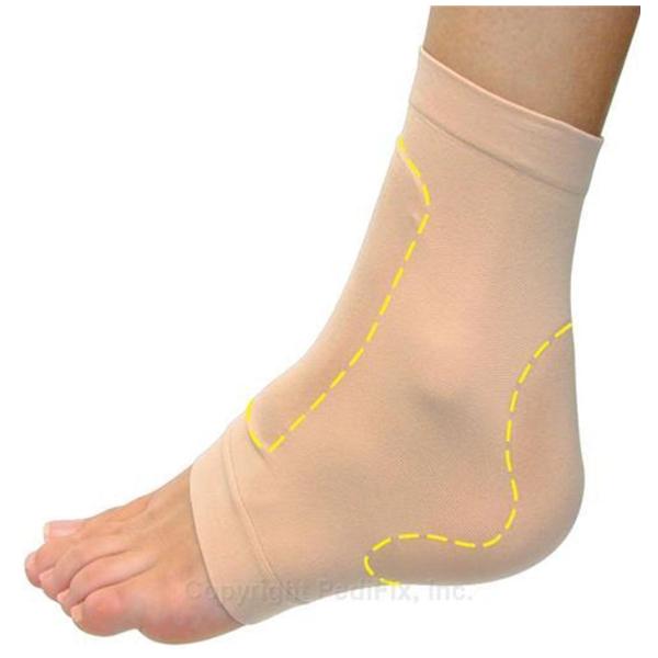 Pedifix Sleeve Boot Padding Visco-Gel Gel _ Foot Beige Size Small/Medium Universal Ea - 1412