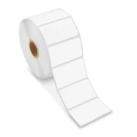 Uline - Blank Label Thermal Paper White 1-1/4 X 2-1/4 Inch - S-18452