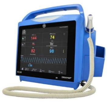 Carescape VC150 - Vital Signs Monitor Monitoring / Spot NIBP, SpO2, Temperature Battery Operated - 2068581-001-759533