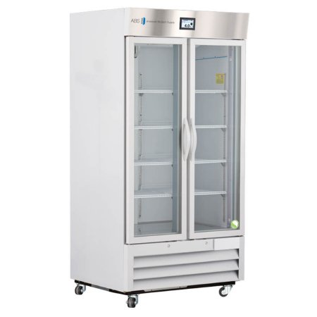 ABS - Premier Refrigerator Laboratory Use 36 cu.ft 2 Swing Glass Doors Cycle Defrost - Horizon Scientific - ABT-HC-LP-36-TS