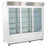 ABS - Premier Refrigerator Laboratory Use 69 cu.ft. 3 Sliding Glass Doors Cycle Defrost - Horizon Scientific - ABT-HC-LP-69-TS