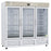 ABS - Premier Refrigerator Laboratory Use 72 cu.ft. 3 Swing Glass Door Cycle Defrost - Horizon Scientific - ABT-HC-LP-72