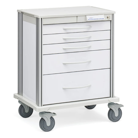 Market Lab Inc - Pace Cart Aluminum 29-1/4 X 21-1/4 X 36 Inch Cream - Market Lab - ML107700